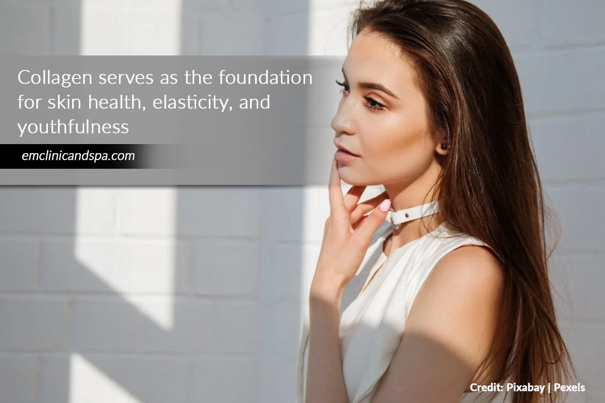 Collagen serves as the foundation for skin health, elasticity, and youthfulness